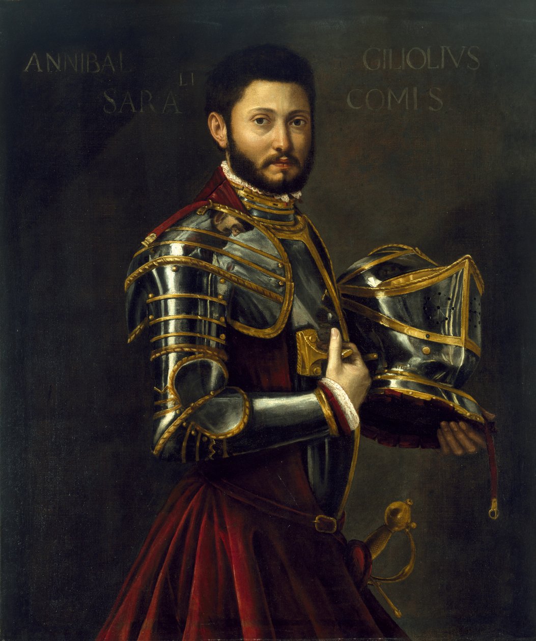 Portrét muže, 16. století od Italian School