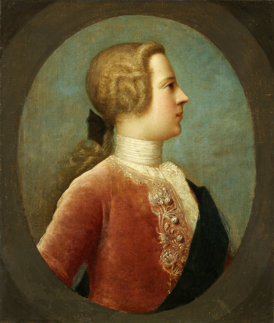 Princ Charles Edward, kolem roku 1740 (olej na plátně) od Italian School