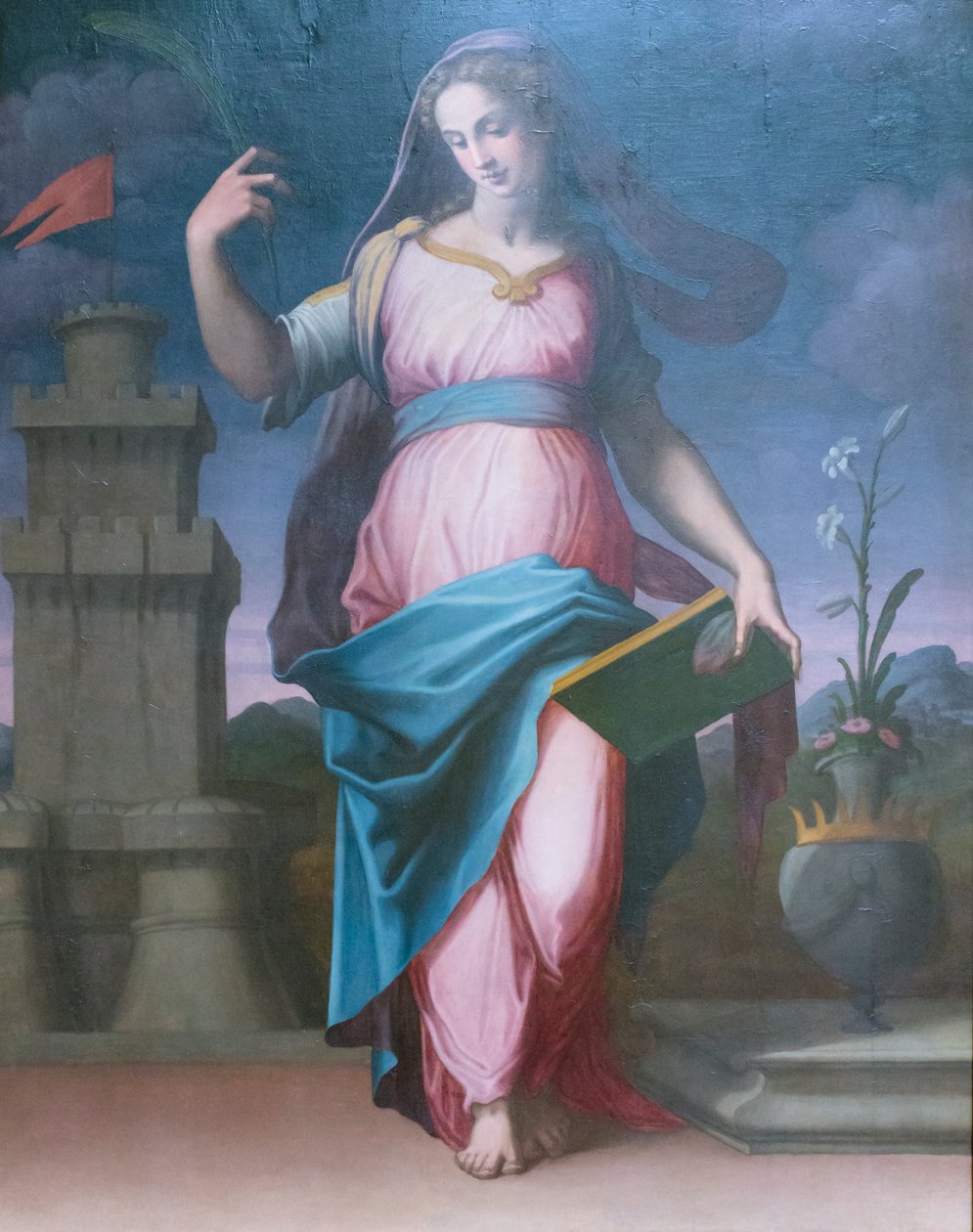 Santa Barbara od Italian School