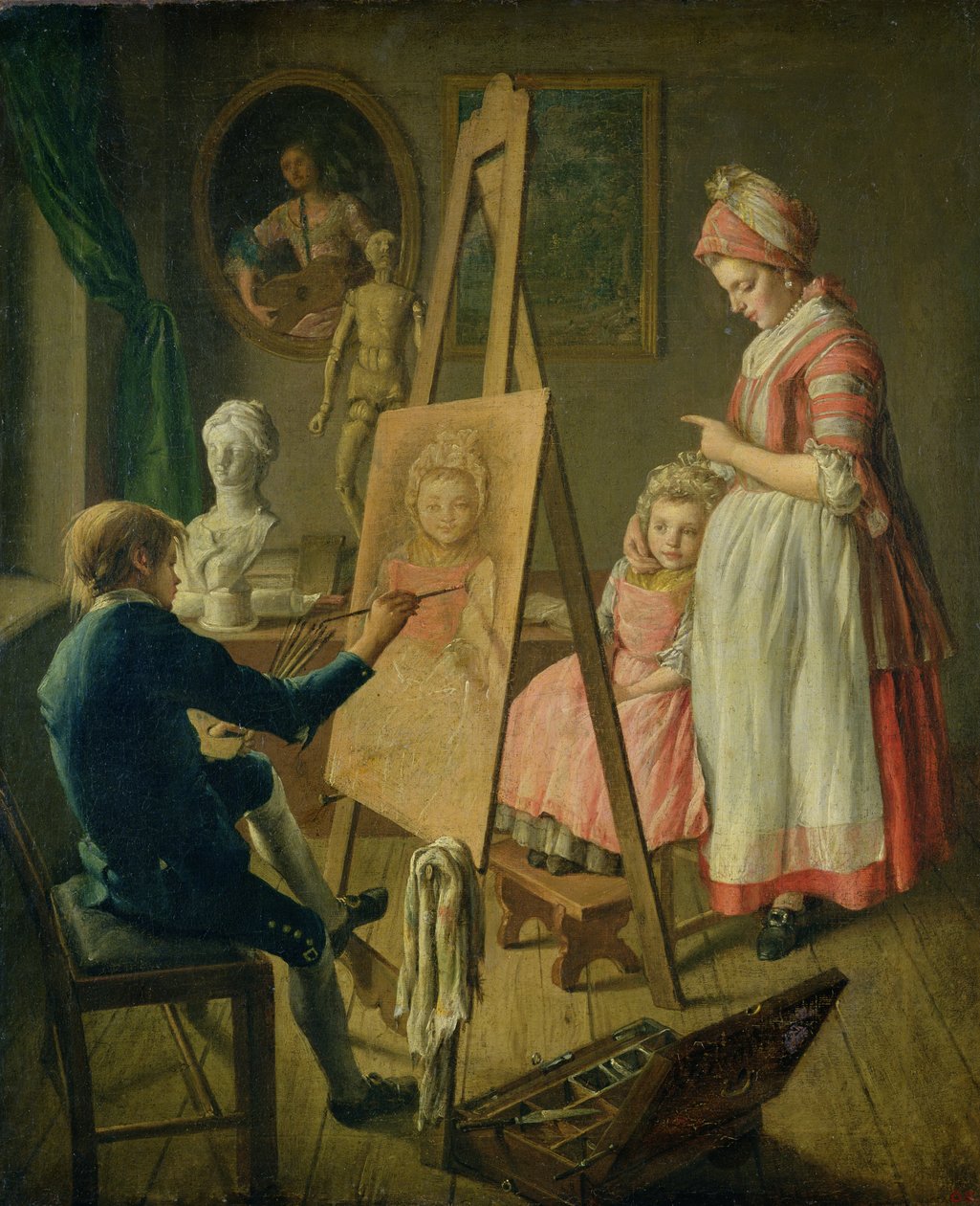 Mladý umělec, kolem roku 1760 od Ivan I. Firsov