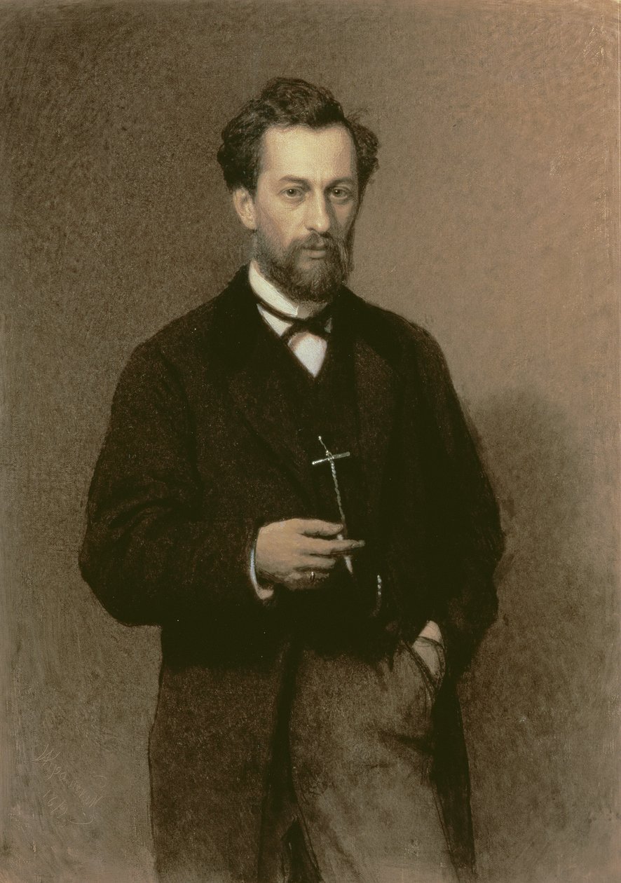 Portrét Michaila Konstantinoviče Klodta (1832-1902), 1871 od Ivan Nikolaevich Kramskoy