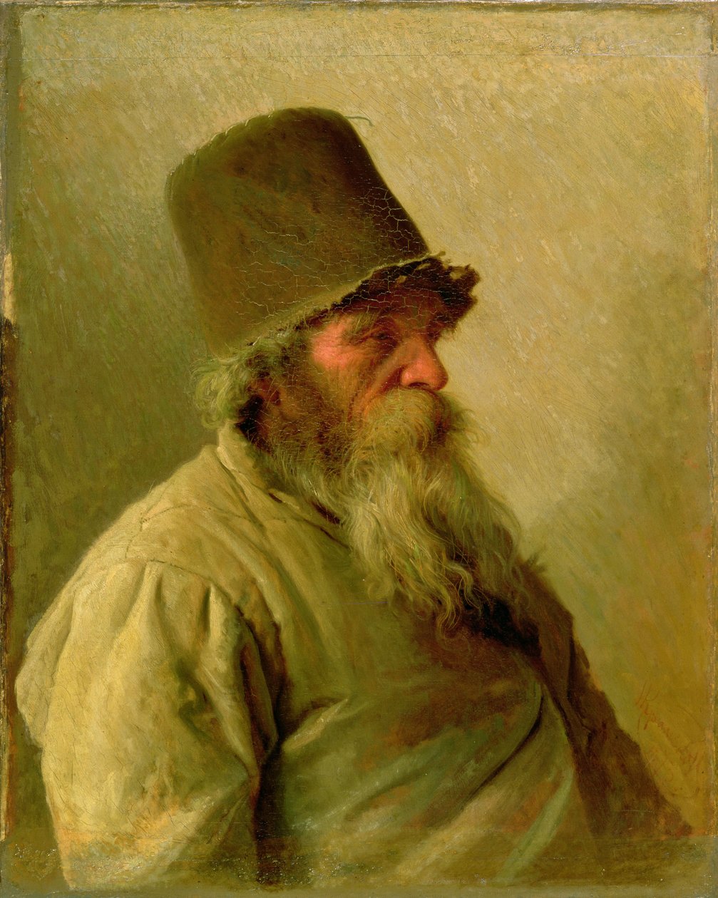 Miller, 1873 od Ivan Nikolaevich Kramskoy