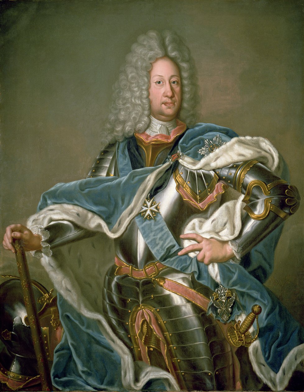 Portrét hraběte Borise Šeremetěva, 1760 od Ivan Petrovich Argunov