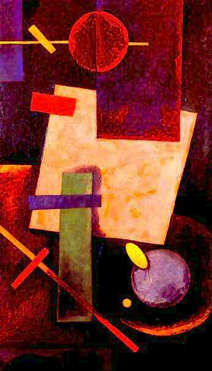 Suprematistická kompozice, 1916 od Ivan Kliun