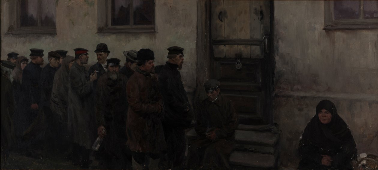 Před hospodou od Ivan Alexeyevich Vladimirov