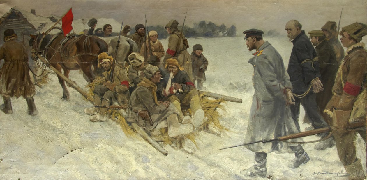 Zachyťte bělogvardějské špióny, 1919. od Ivan Alexeyevich Vladimirov