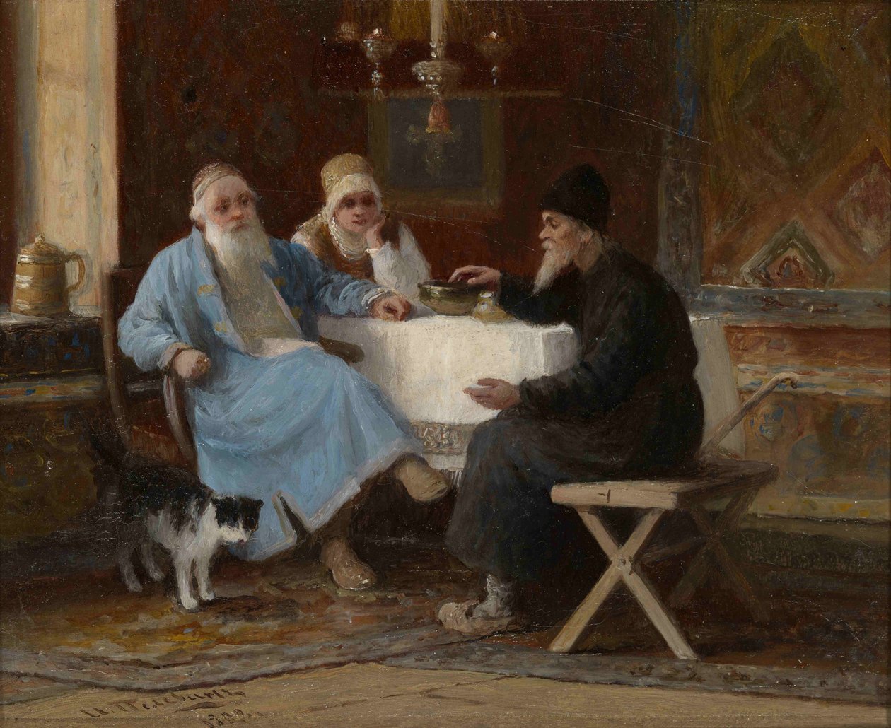 Rozhovor, 1909 od Ivan Andreyevich Pelevin