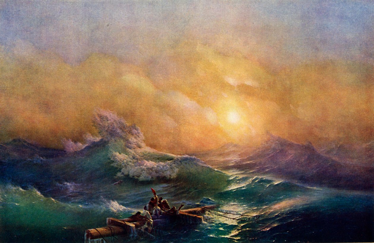 Nejvyšší vlna, 1850, 1939. od Ivan Ayvazovsky