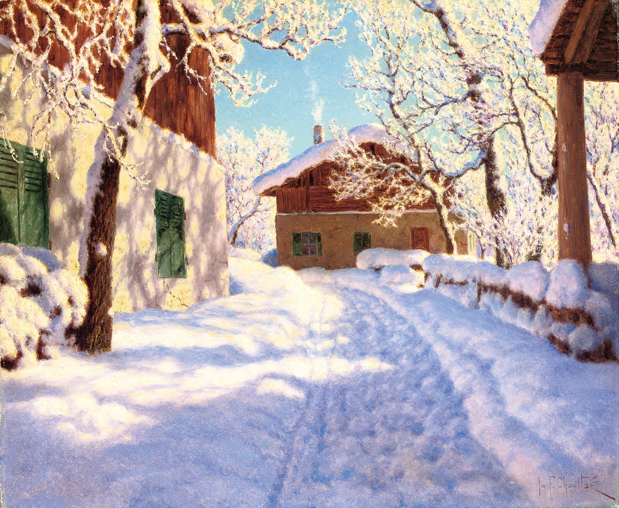 První sníh od Ivan Fedorovich Choultse