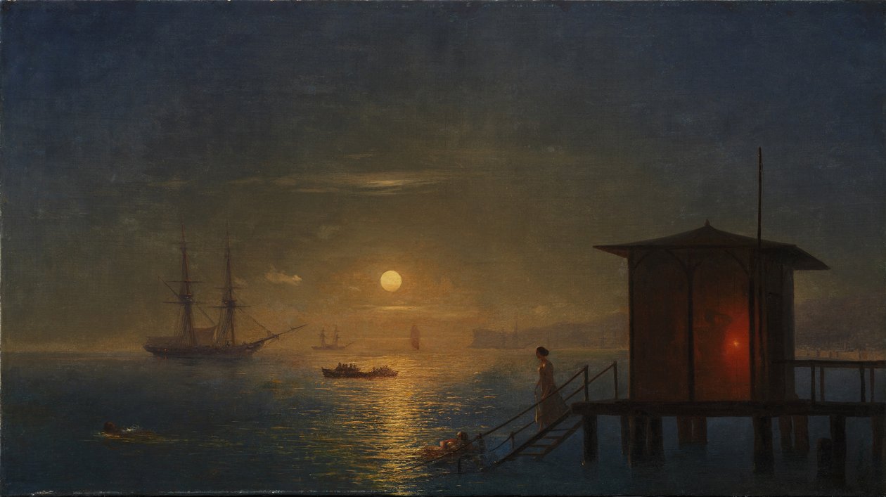 Císařské lázně, 1848 od Ivan Konstantinovich Aivazovsky