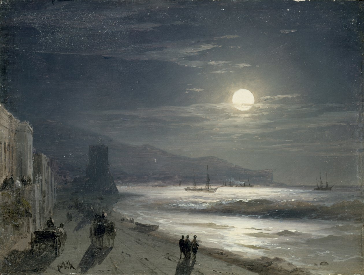 Měsíční noc, 1885 od Ivan Konstantinovich Aivazovsky