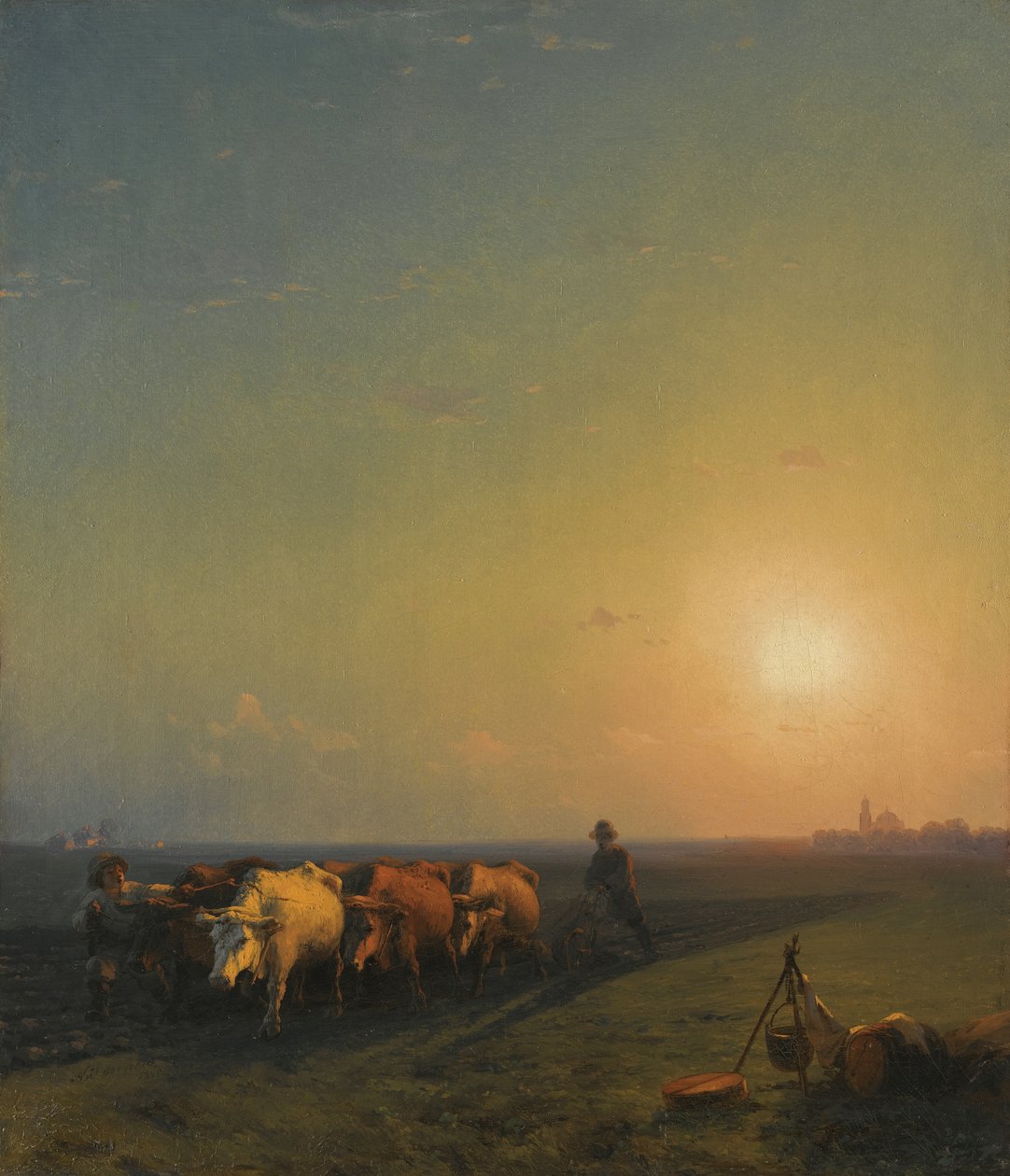 Orat pole, Krym, 1865 od Ivan Konstantinovich Aivazovsky