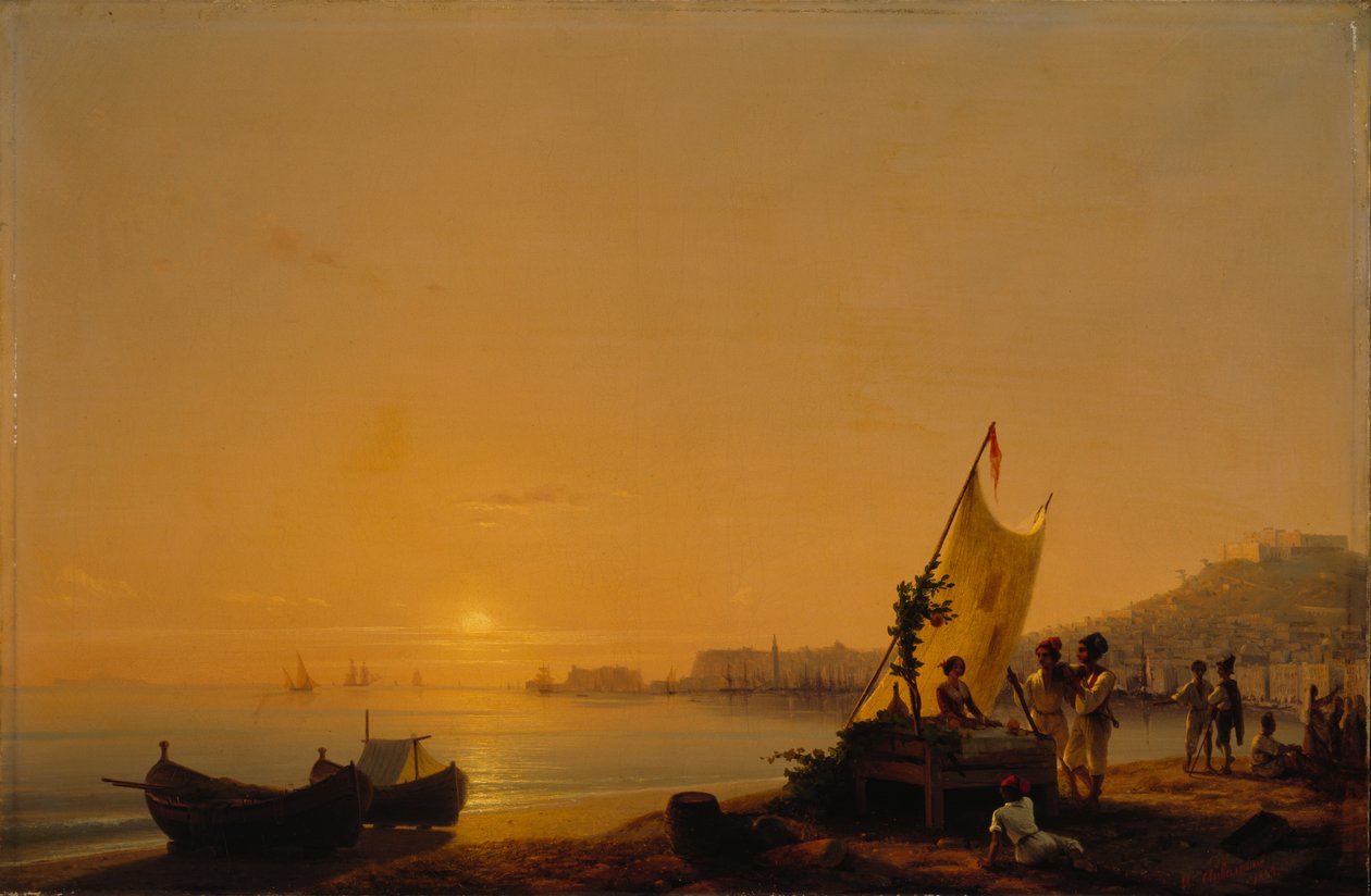 Neapolský záliv, 1844. od Ivan Konstantinovich Aivazovsky