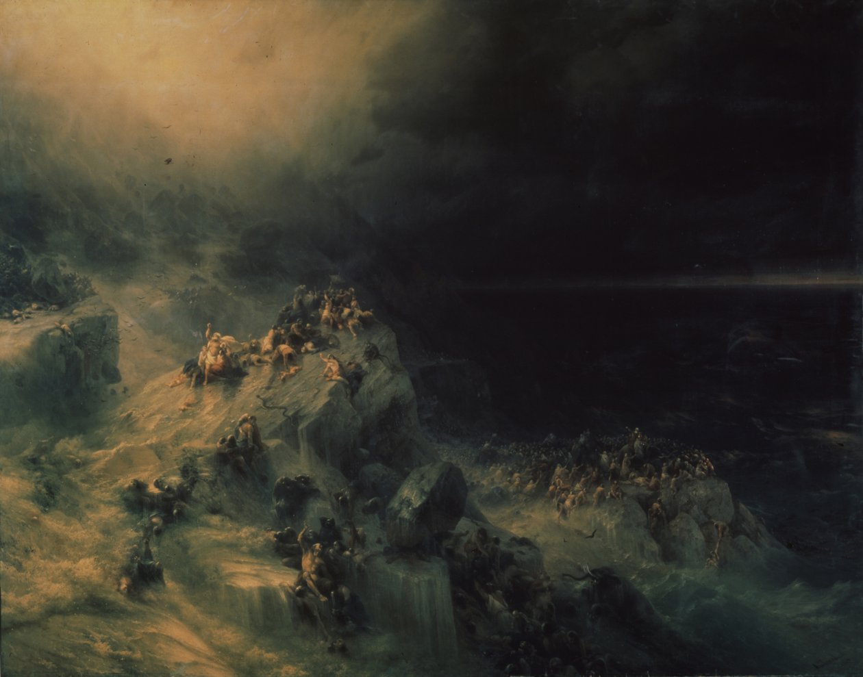 Potopa, 1864 od Ivan Konstantinovich Aivazovsky
