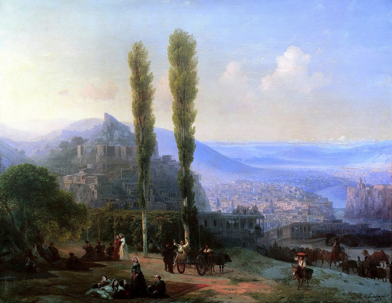 Pohled na Tiflis