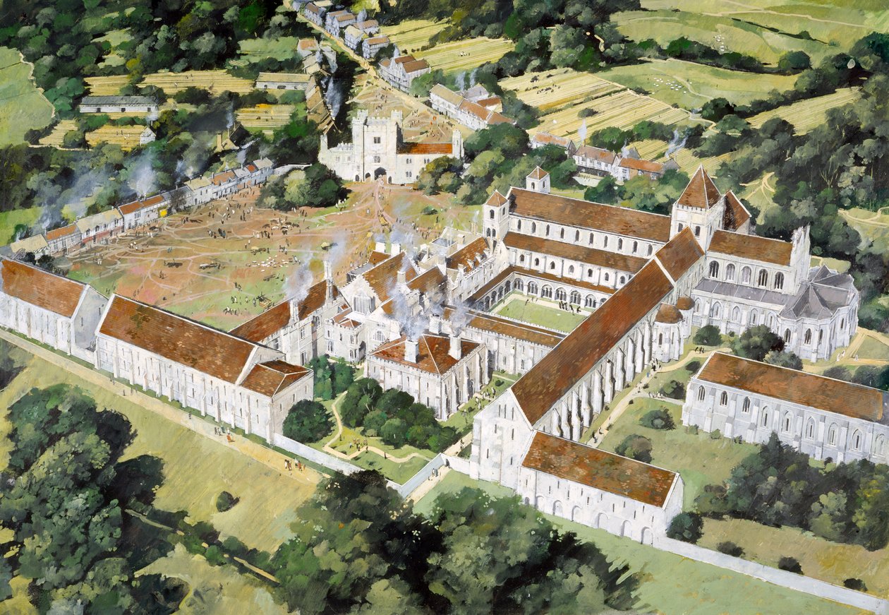 Battle Abbey, 16. století, c1990-2010 od Ivan Lapper