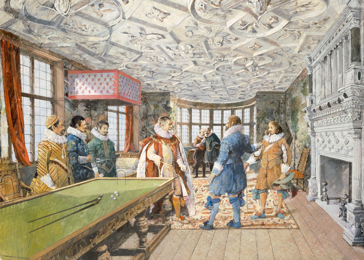 Kirby Hall, začátek 17. století, c1990-2010 od Ivan Lapper