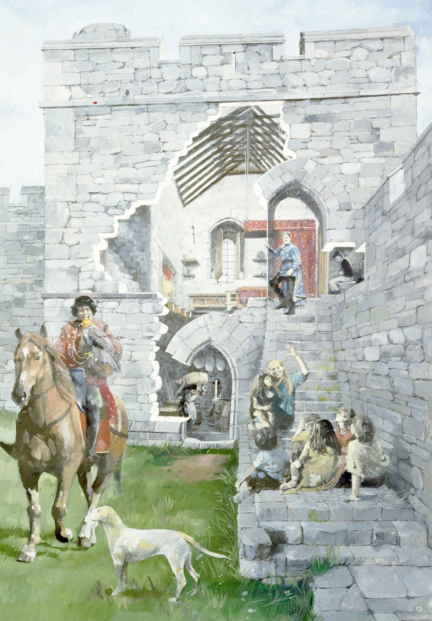 Hrad Pickering od Ivan Lapper