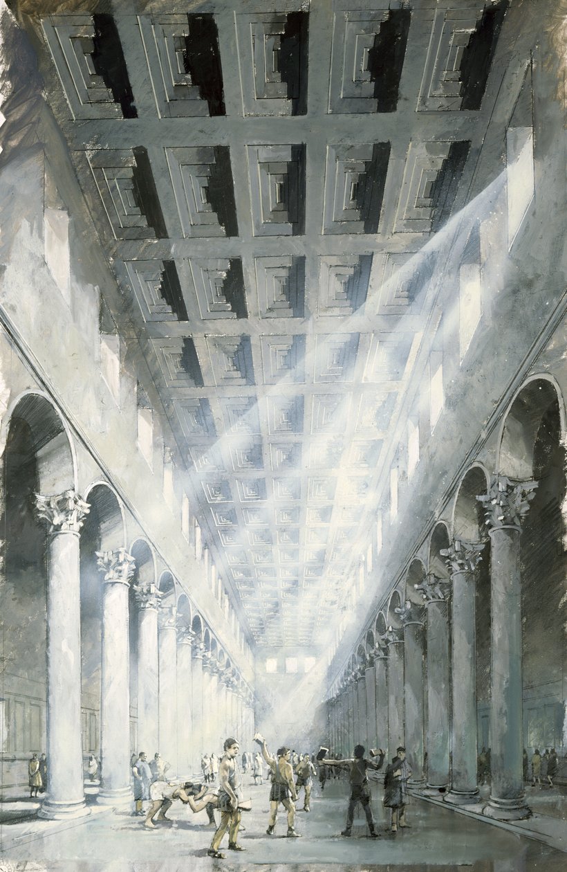 Římské město Wroxeter od Ivan Lapper