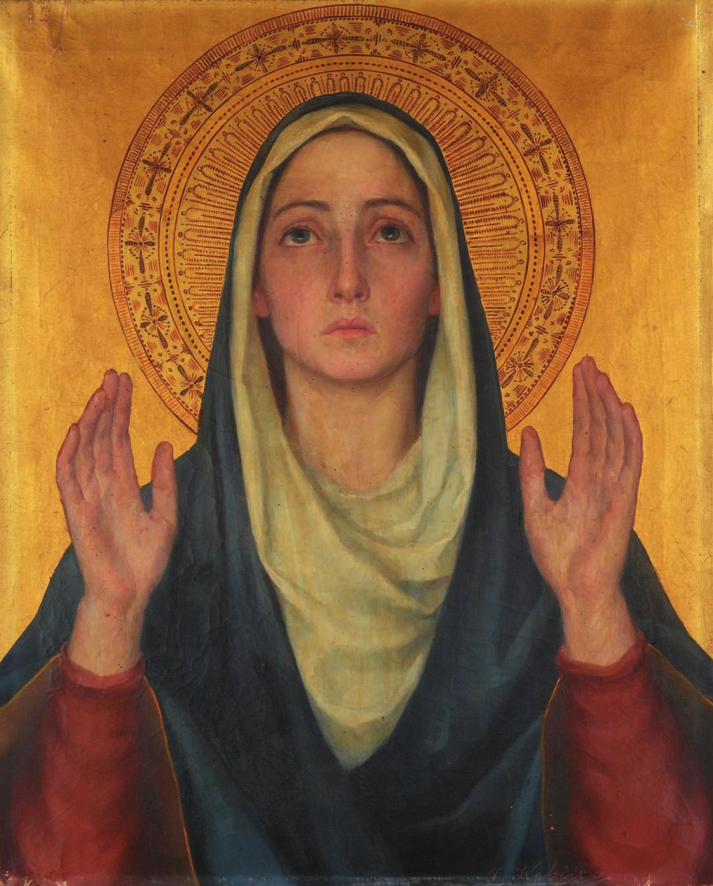 Portrét Madony Souvan od Ivana Kobilca