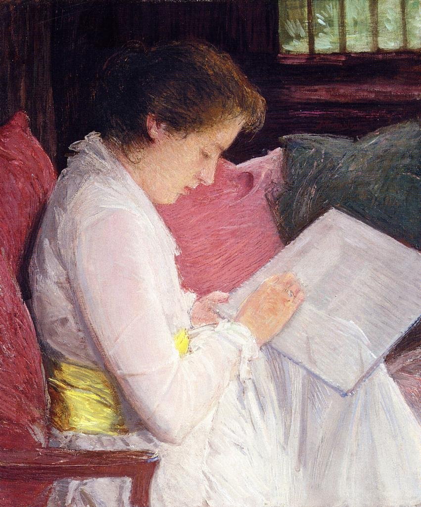 Krajka Makernová od J. Alden Weir