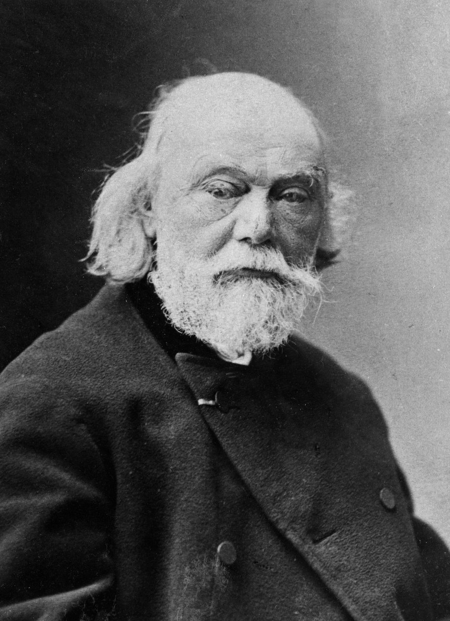 Portrét Auguste Barthélemi Glaize, kolem roku 1890 od J. E. Tourtin