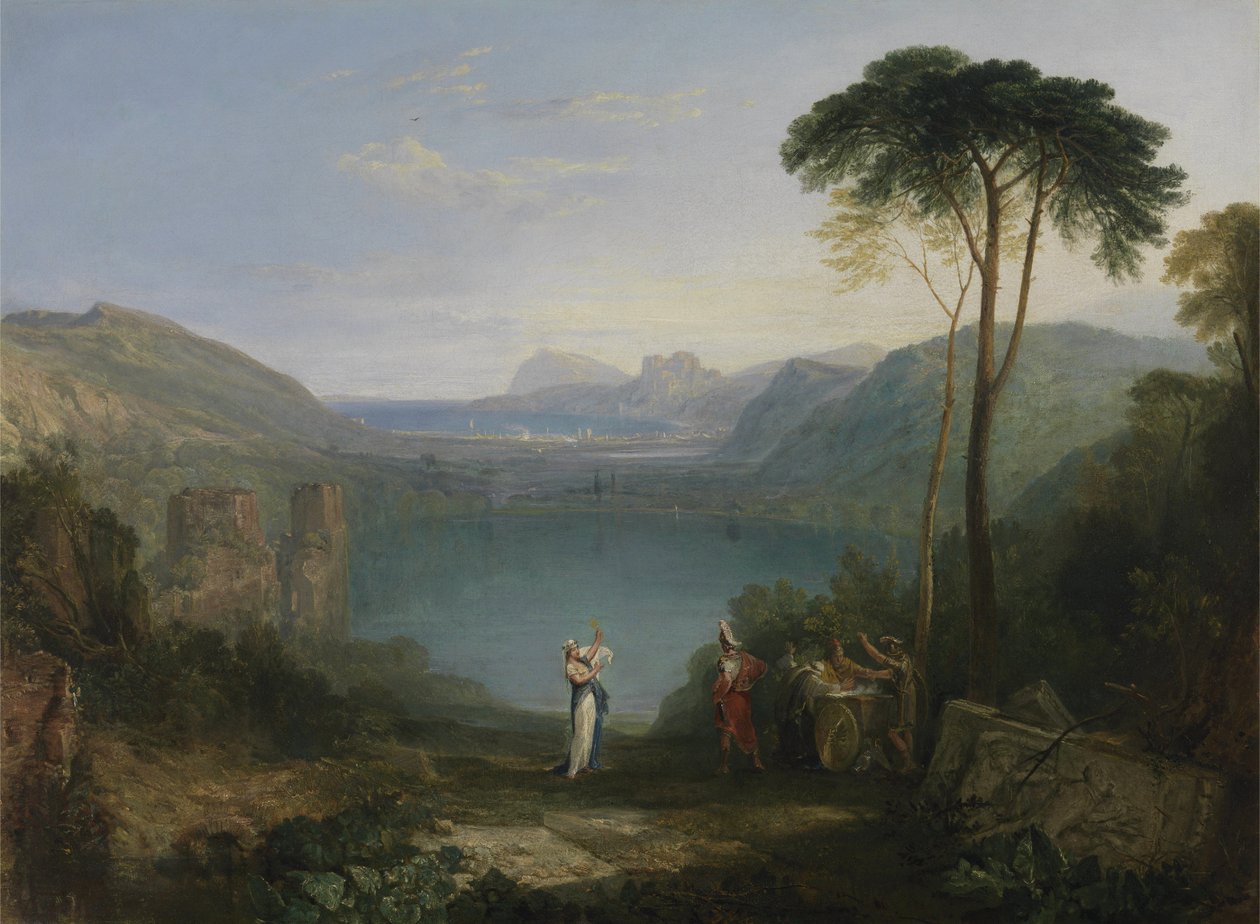 Aeneas a kumejská Sybil od Joseph Mallord William Turner