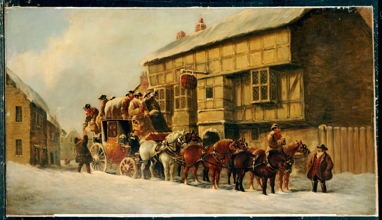 Mimo George Inn, 1879 od J.C. Maggs