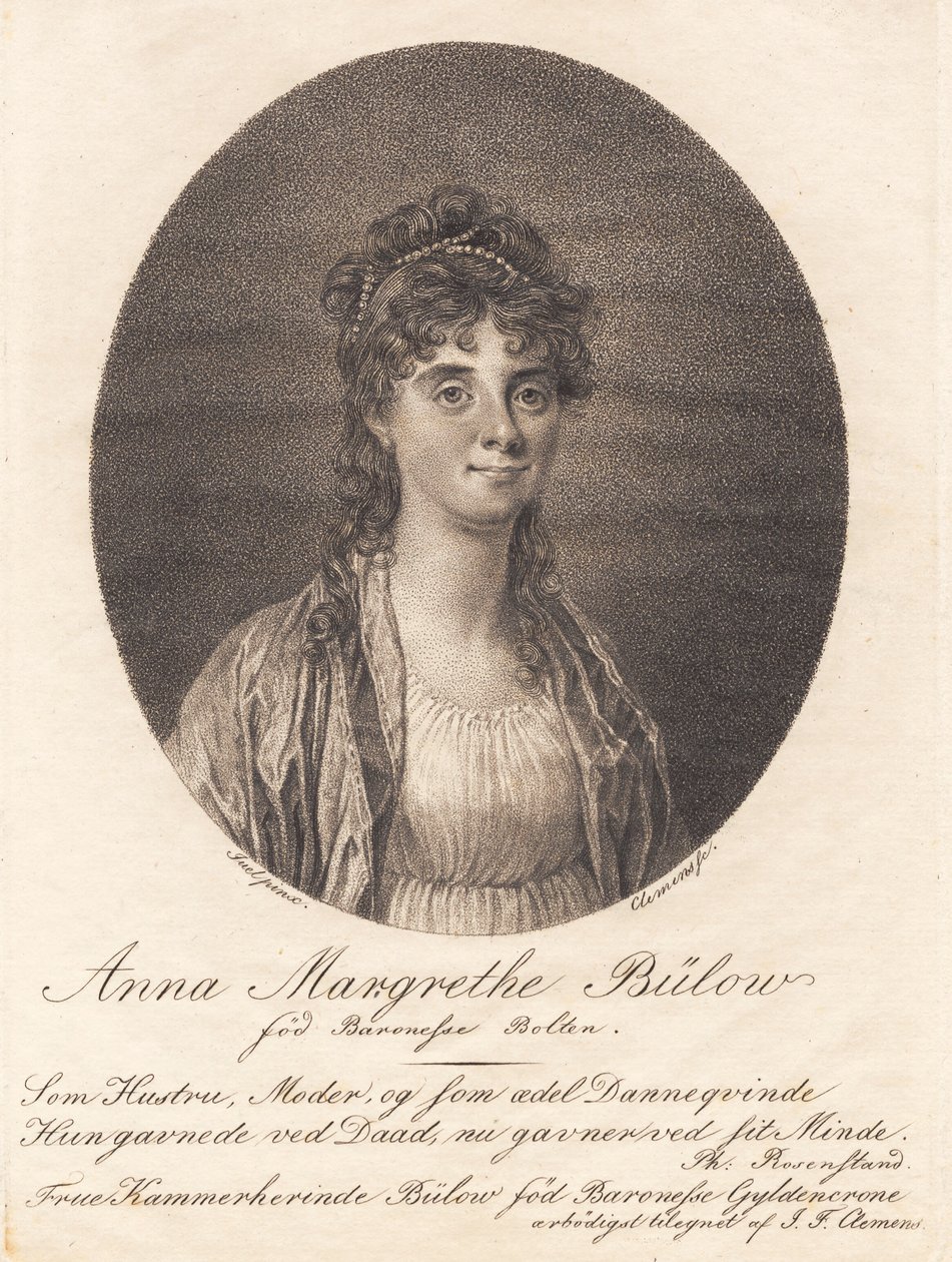 Anna Margrethe Bülowová od J.F. Clemens