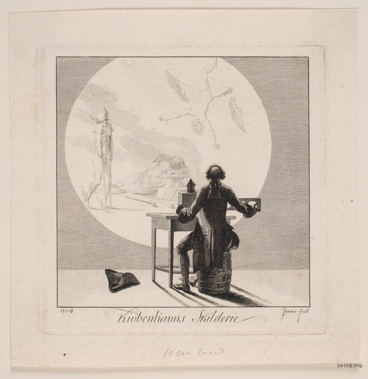 "Kiøbenhavns Skilderie", č. 4 od J.F. Clemens