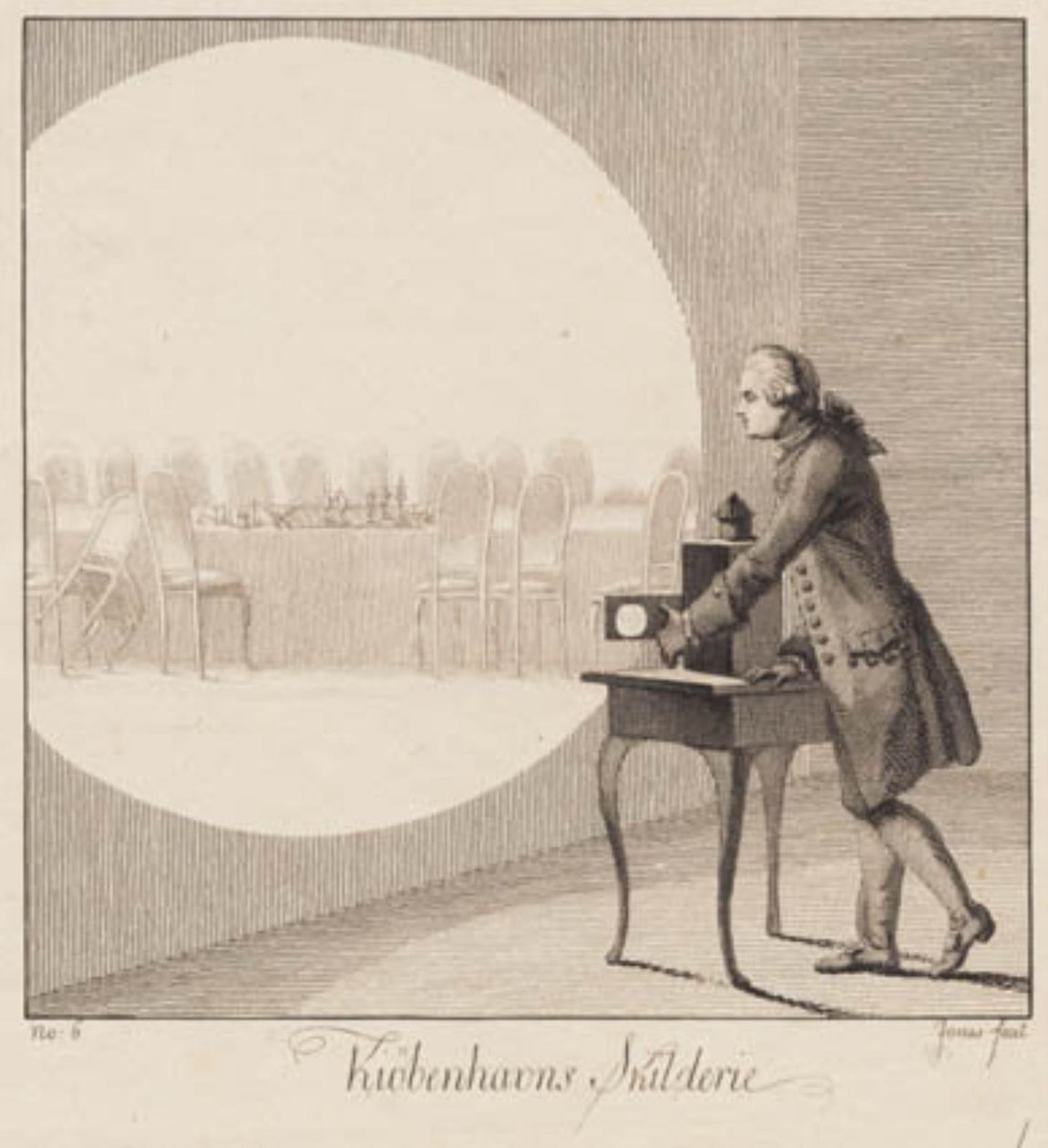 "Kiøbenhavns Skilderie", č. 6 od J.F. Clemens
