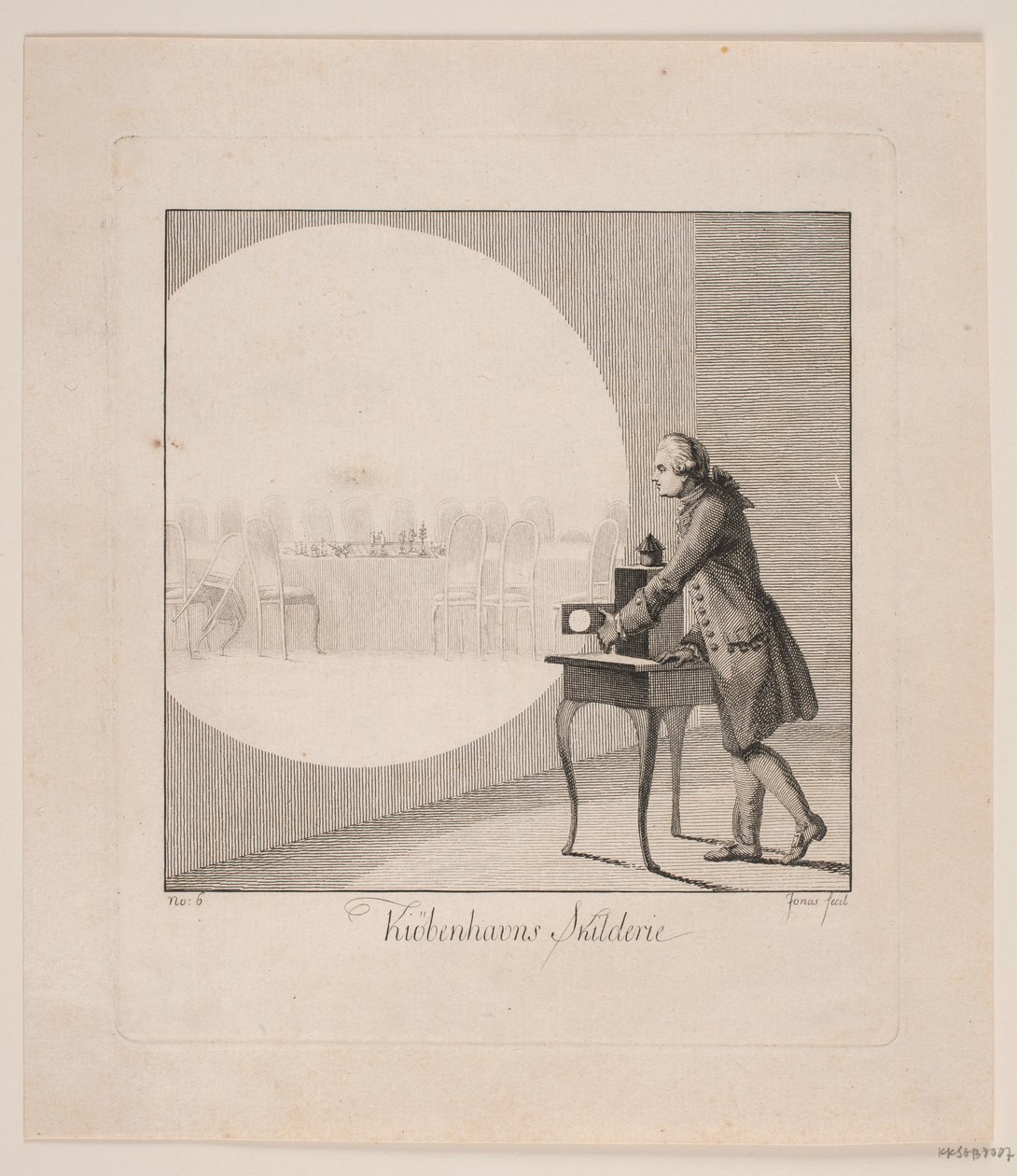 "Kiøbenhavns Skilderie", č. 6 od J.F. Clemens