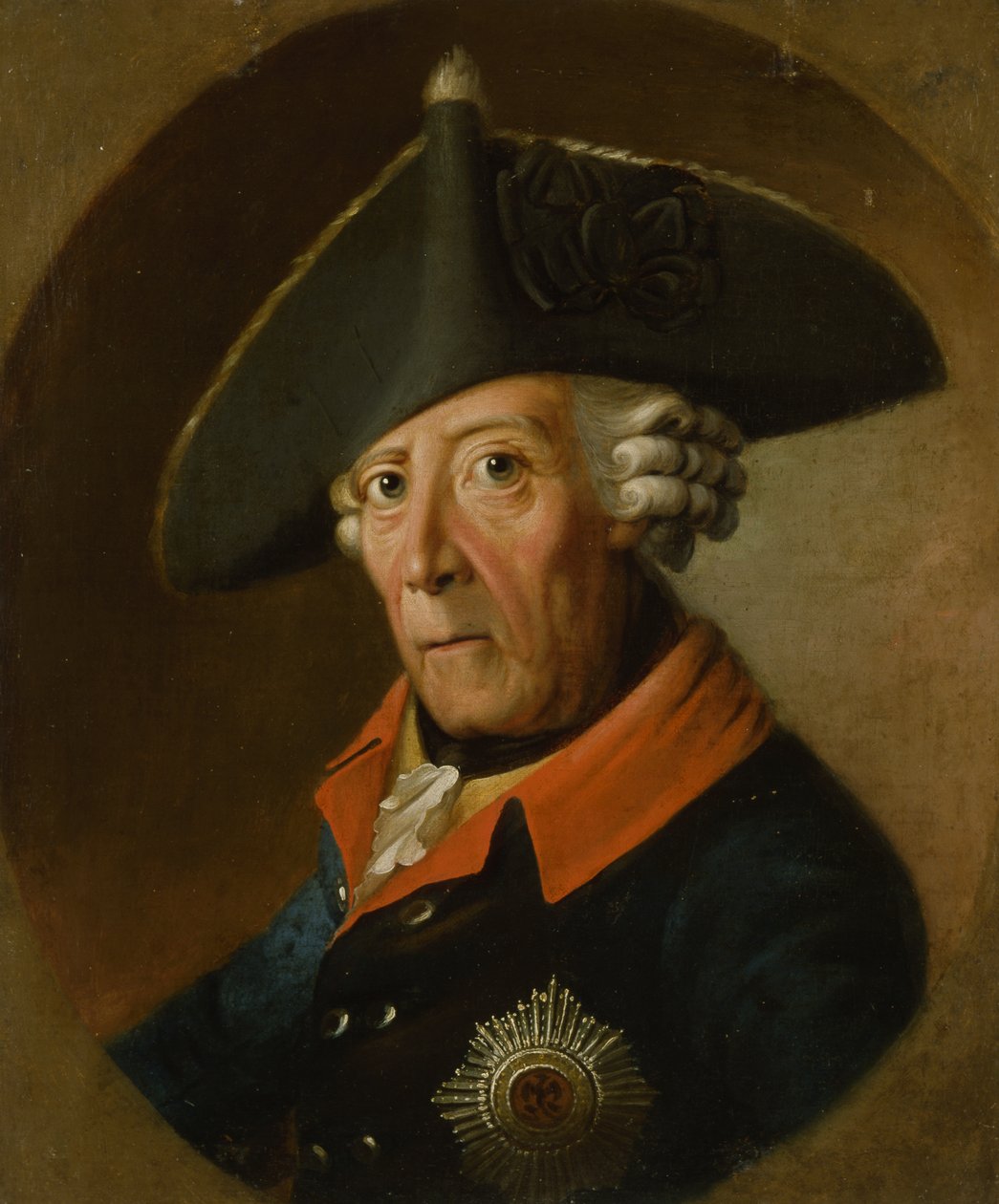 Fridrich II. Veliký z Pruska, od J.H.C. Franke