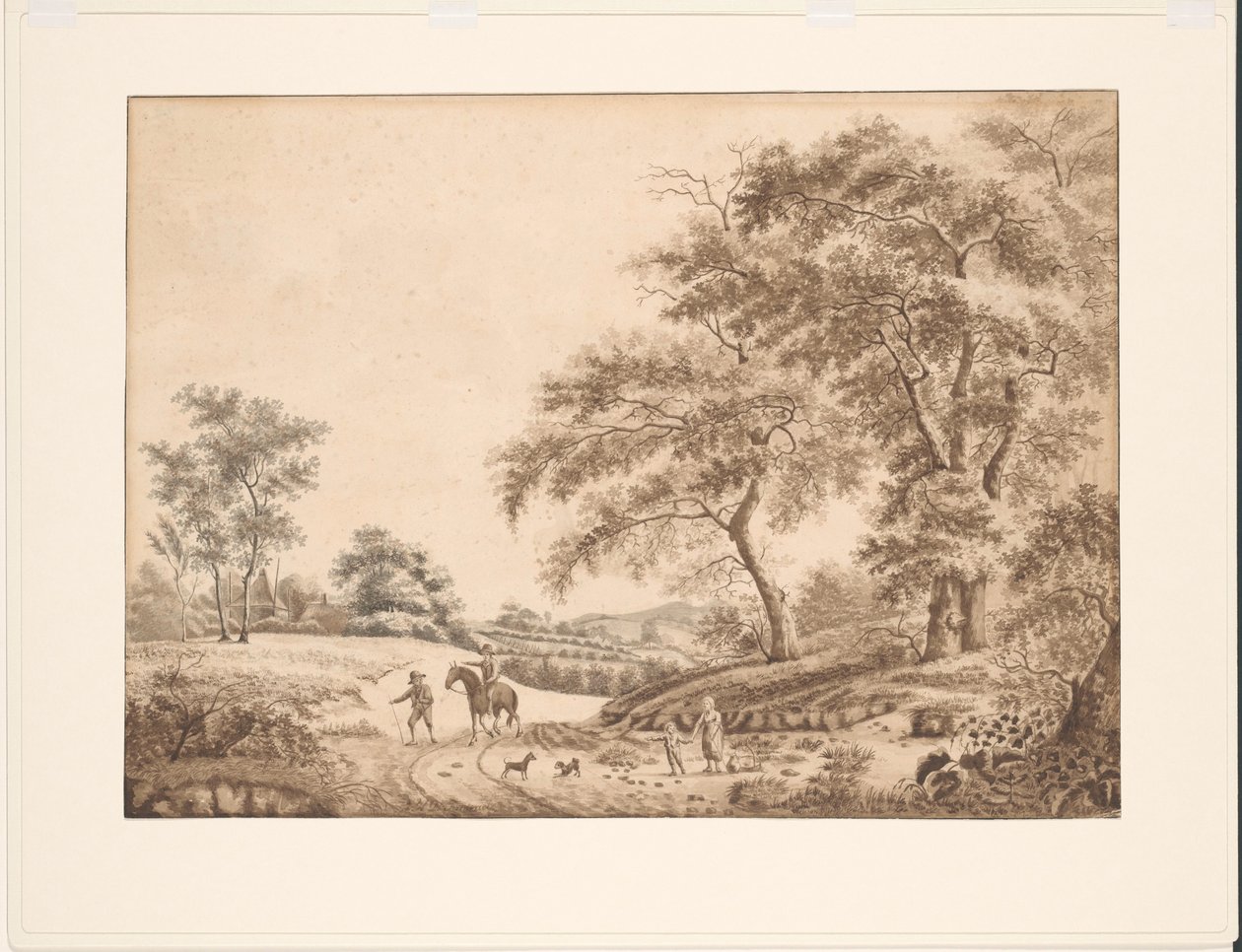 Krajina od J.H. de Friderici (signed by artist)