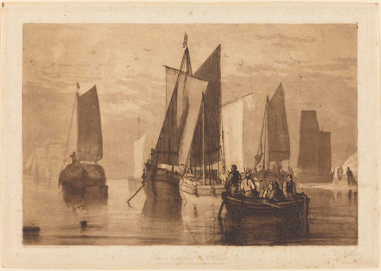 Klid, publikoval 1812. od Joseph Mallord William Turner