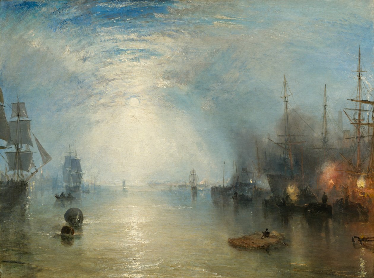 Keelmen Heaving in Coals by Moonlight, 1835. od Joseph Mallord William Turner