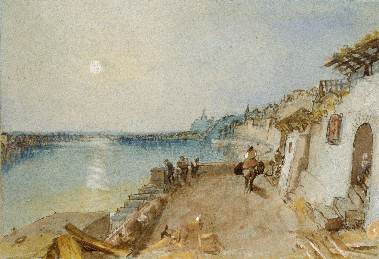 Rietz, poblíž Saumur, c1830 od Joseph Mallord William Turner