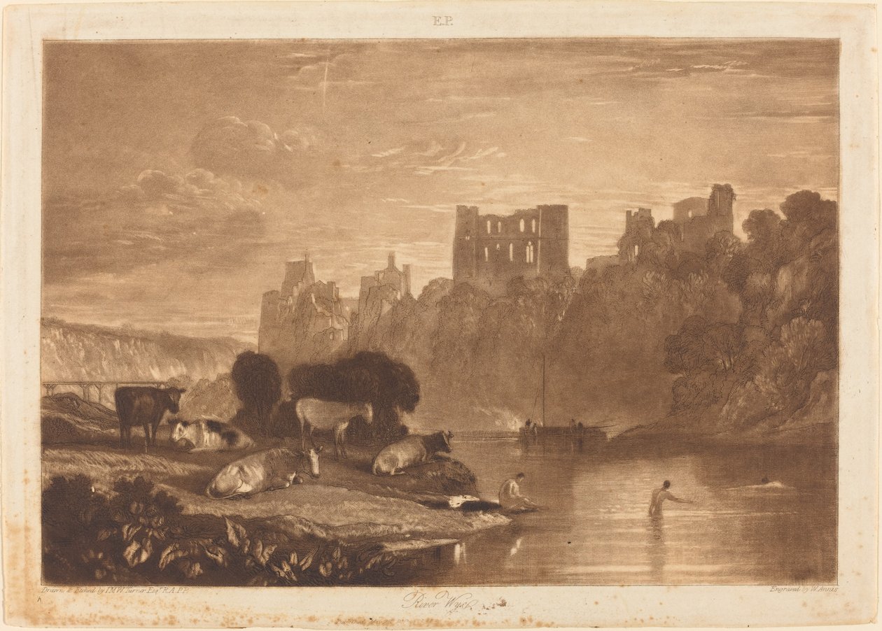 River Wye, publikoval 1812. od Joseph Mallord William Turner