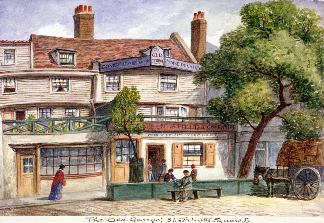 Trinity Square, Londýn, 1867 od JT Wilson