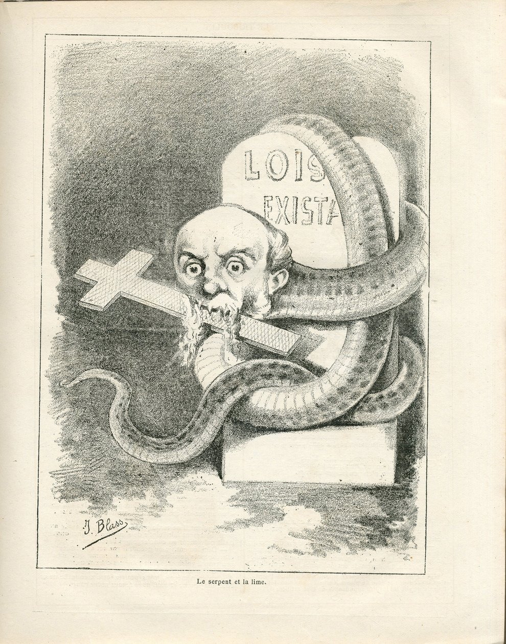 Le Triboulet od J. (1847 1892) Blass