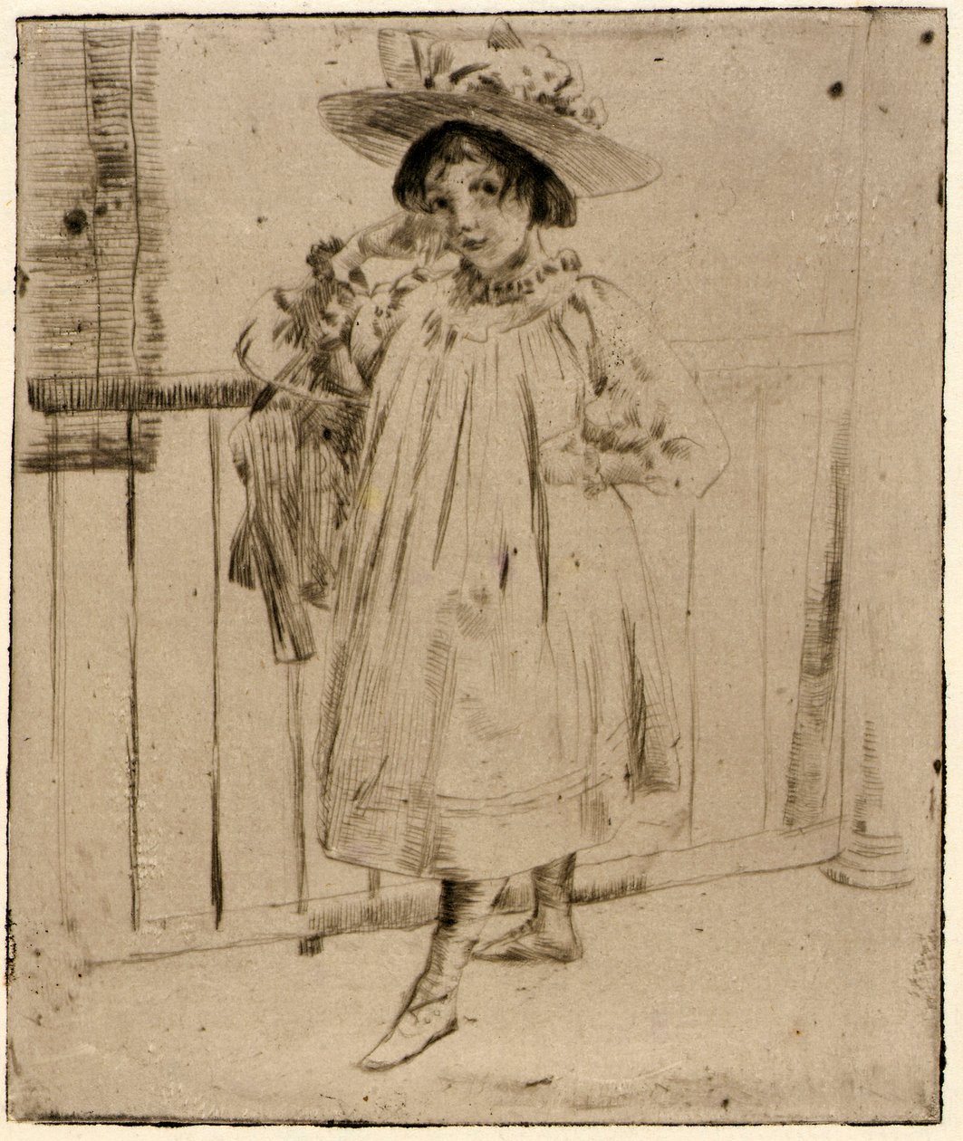 Na verandě od J. Alden Weir