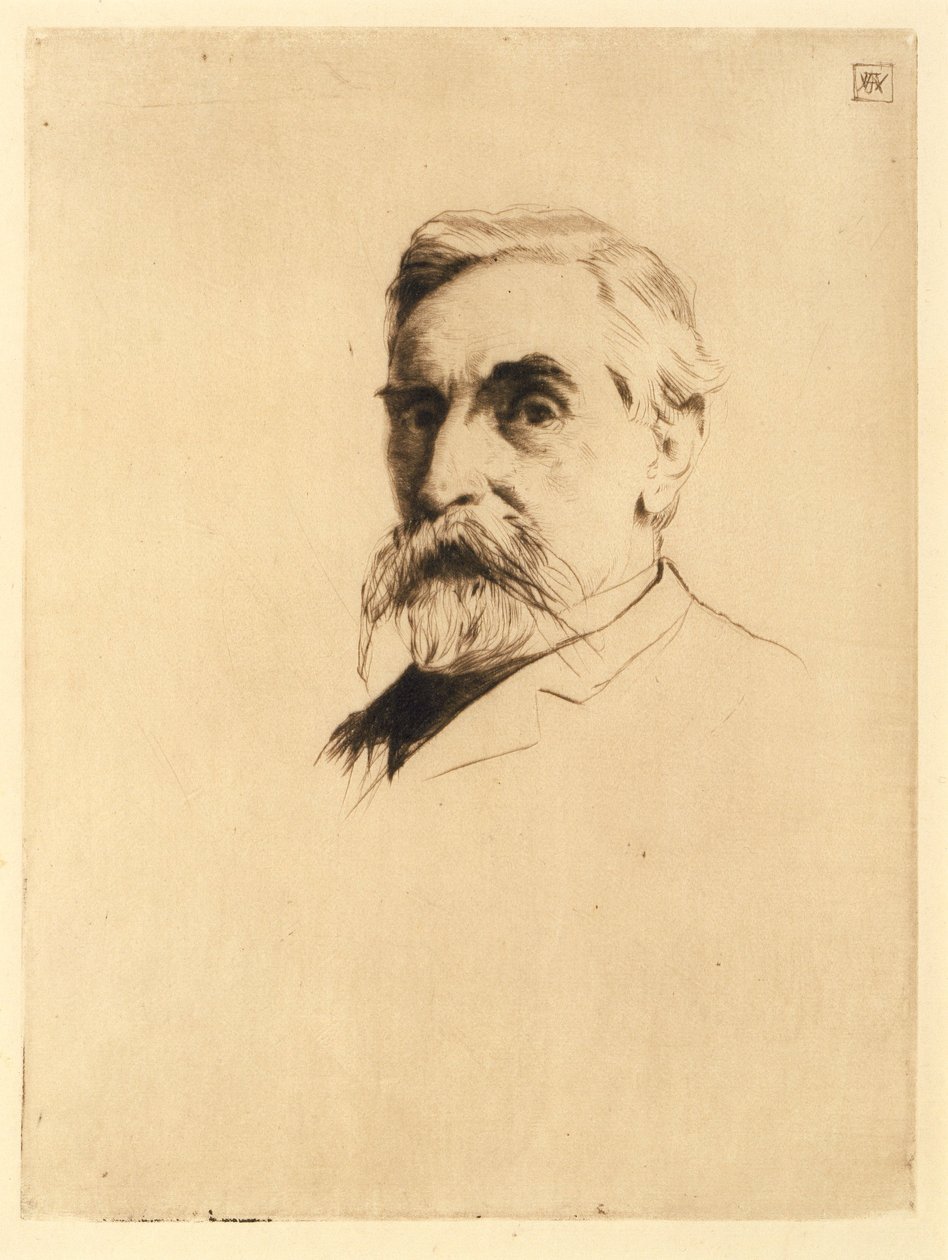 Portrét Roberta Weira od J. Alden Weir