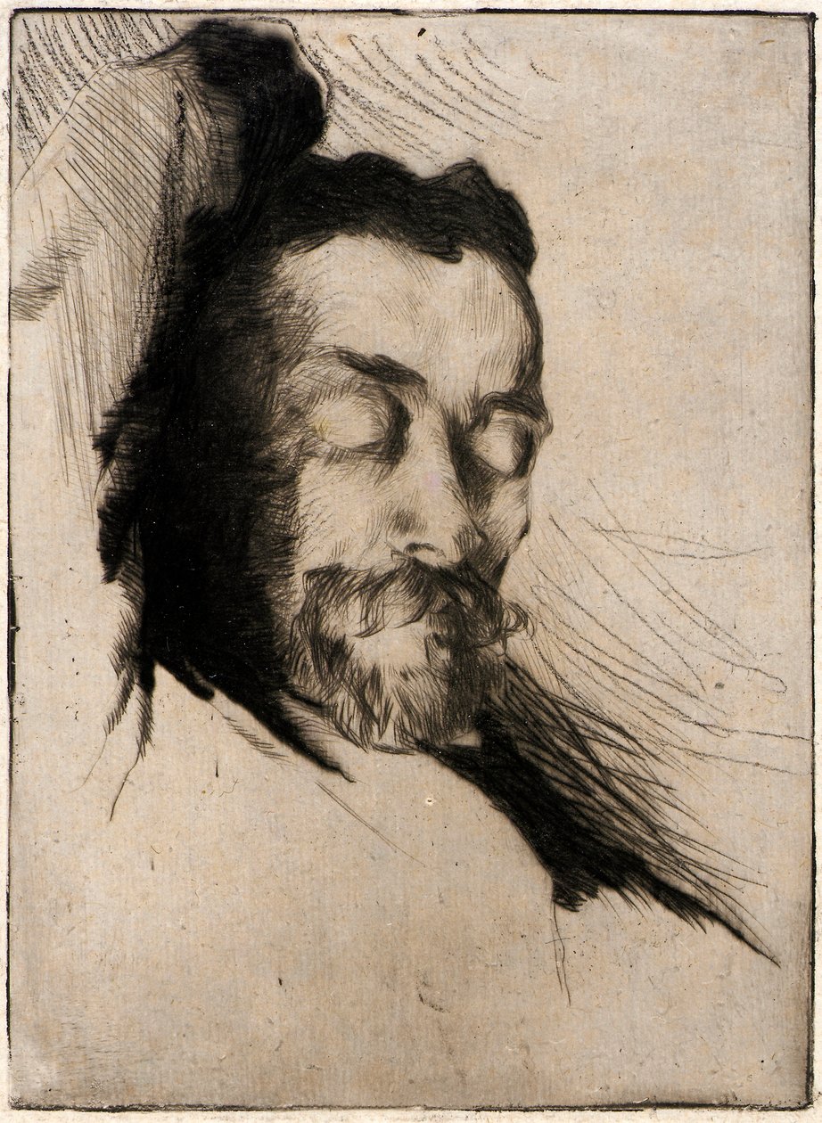 Portrét Theodora Robinsona od J. Alden Weir