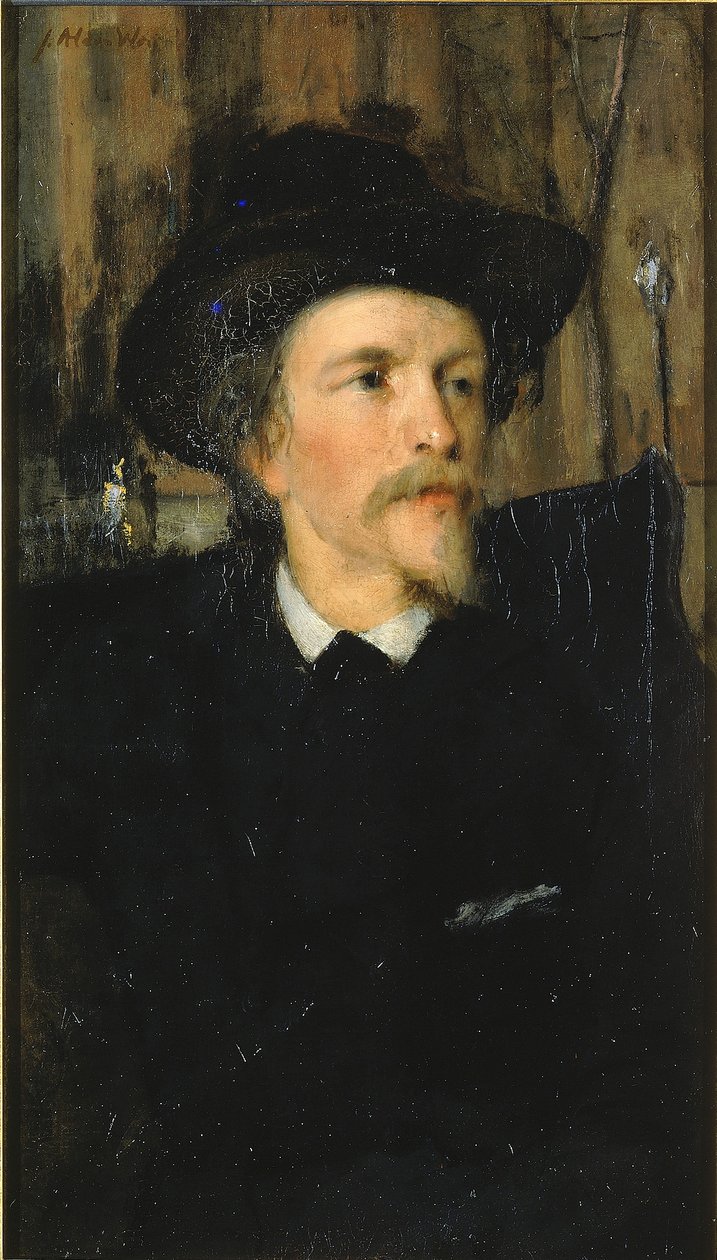 Portrét Wyatta Eatona od J. Alden Weir
