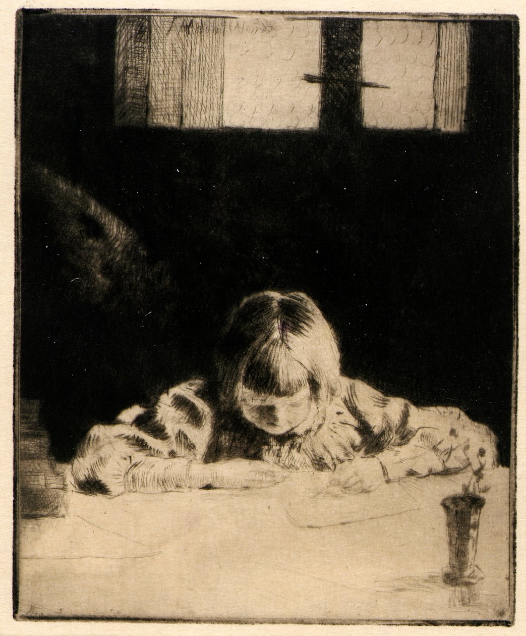 Malý student od J. Alden Weir