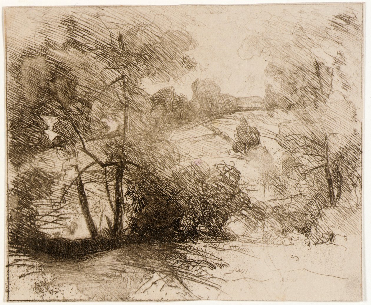 Willows od J. Alden Weir