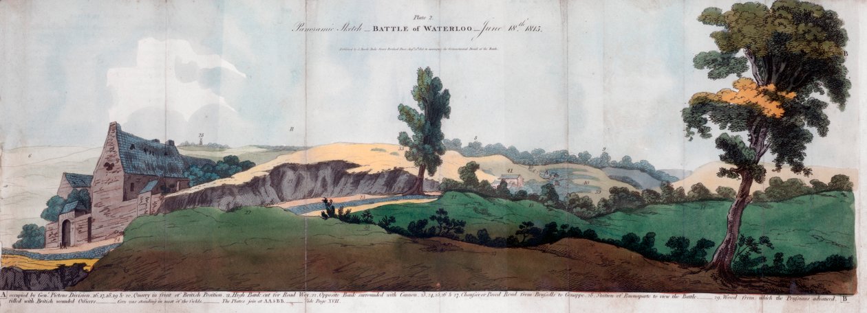Bitva u Waterloo, 1815 1816. od J Booth