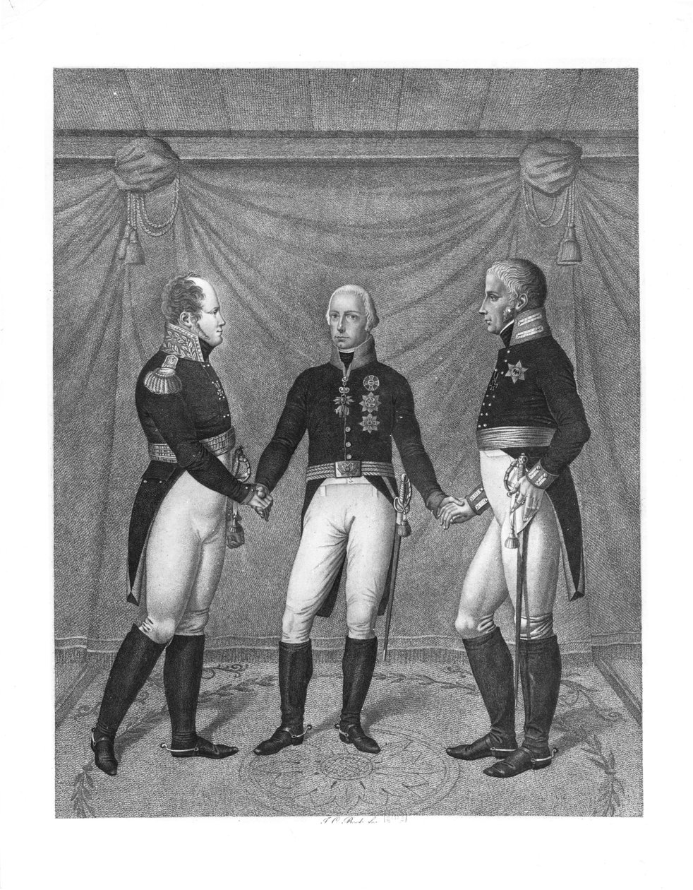 Svatá aliance, 1815 od J. C. Bock