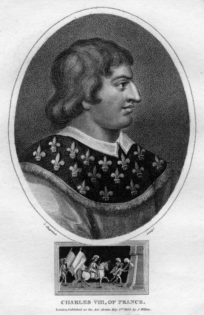 Charles VIII, král Francie, 1805. od J. Chapman