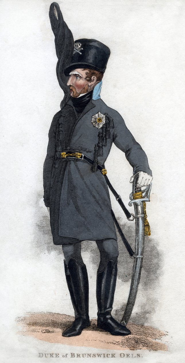 vévoda z Brunswick Oels, 1810. od J. Chapman